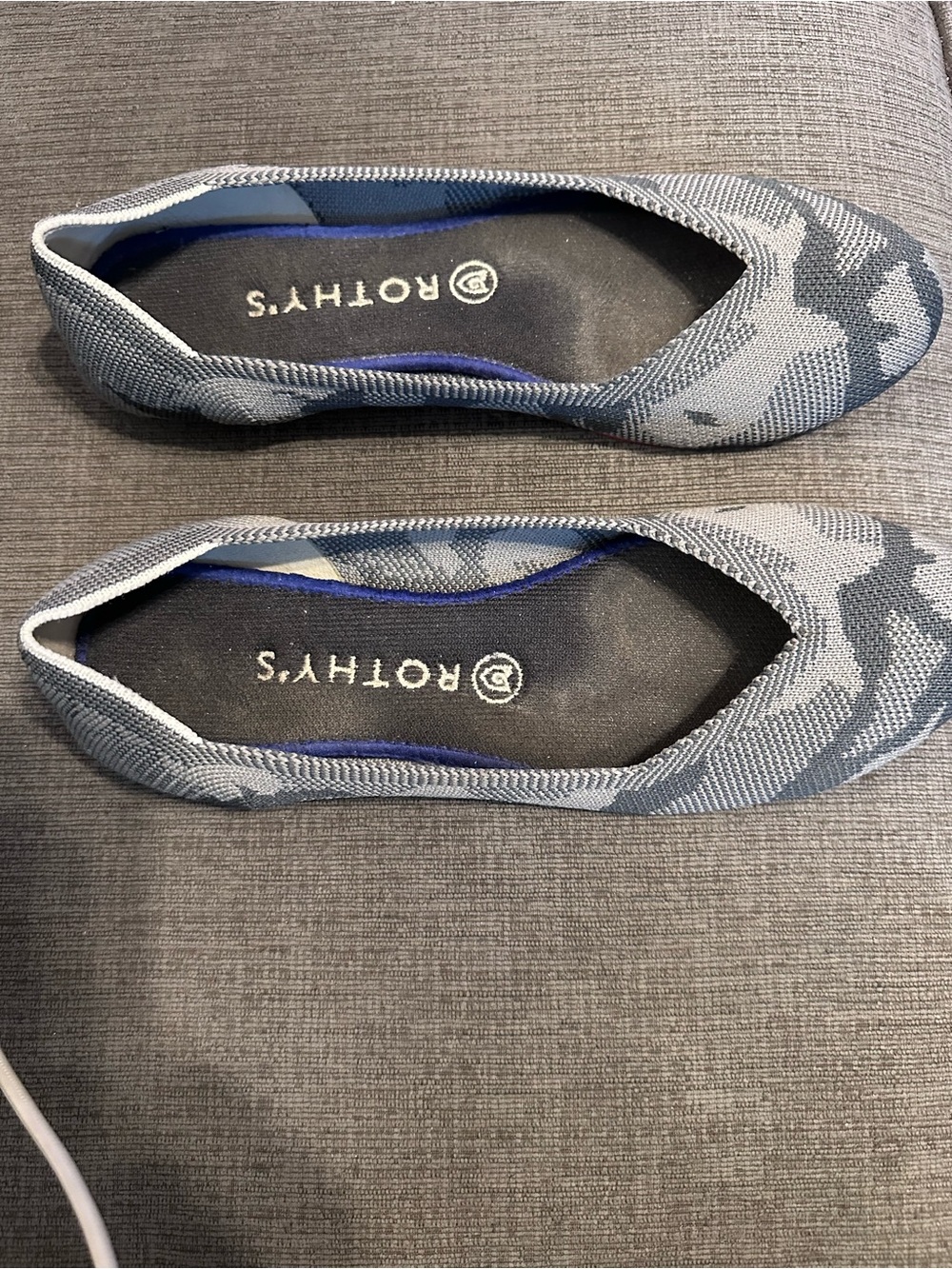 Rothy's grey camo